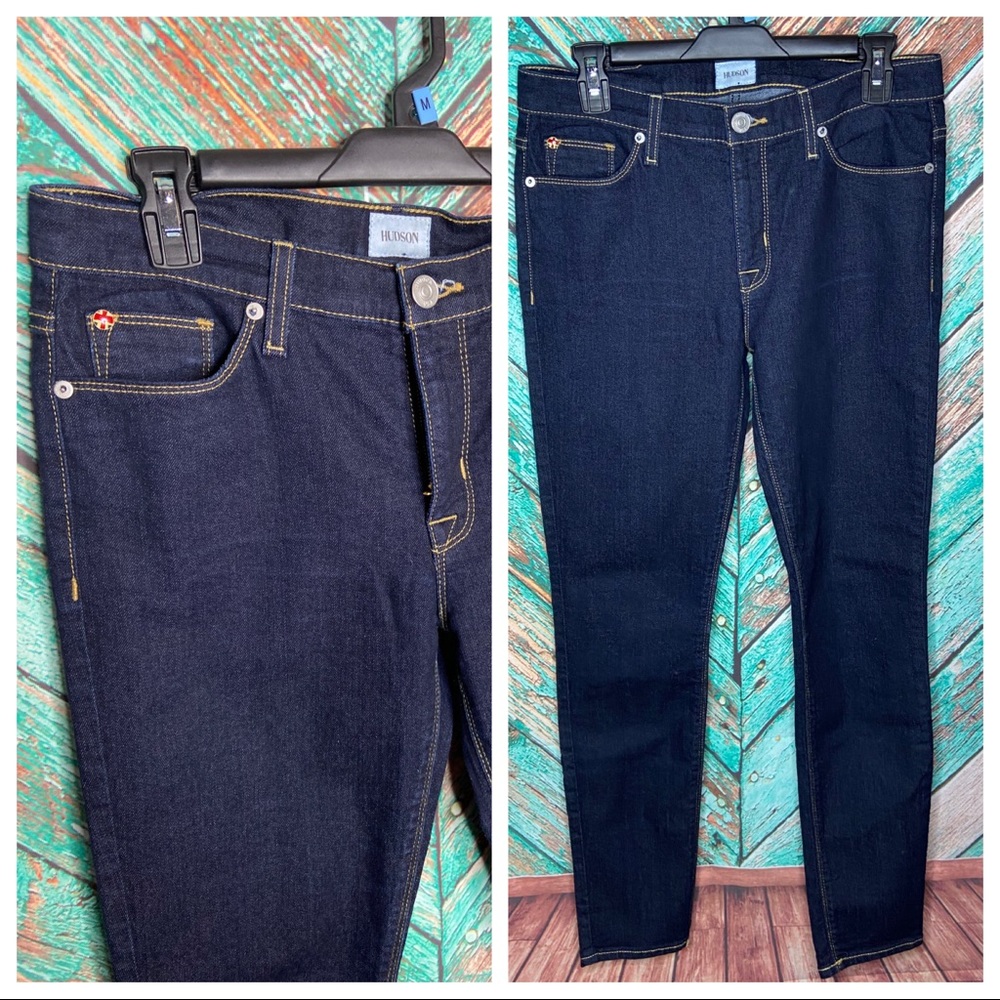 NWOT Hudson Nico High Rise Super Skinny Jean In CWLT - Picture 7 of 7